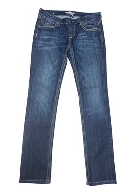 ReRock for Express Dark Wash Women's Low Rise Skinny Jeans Size 8R